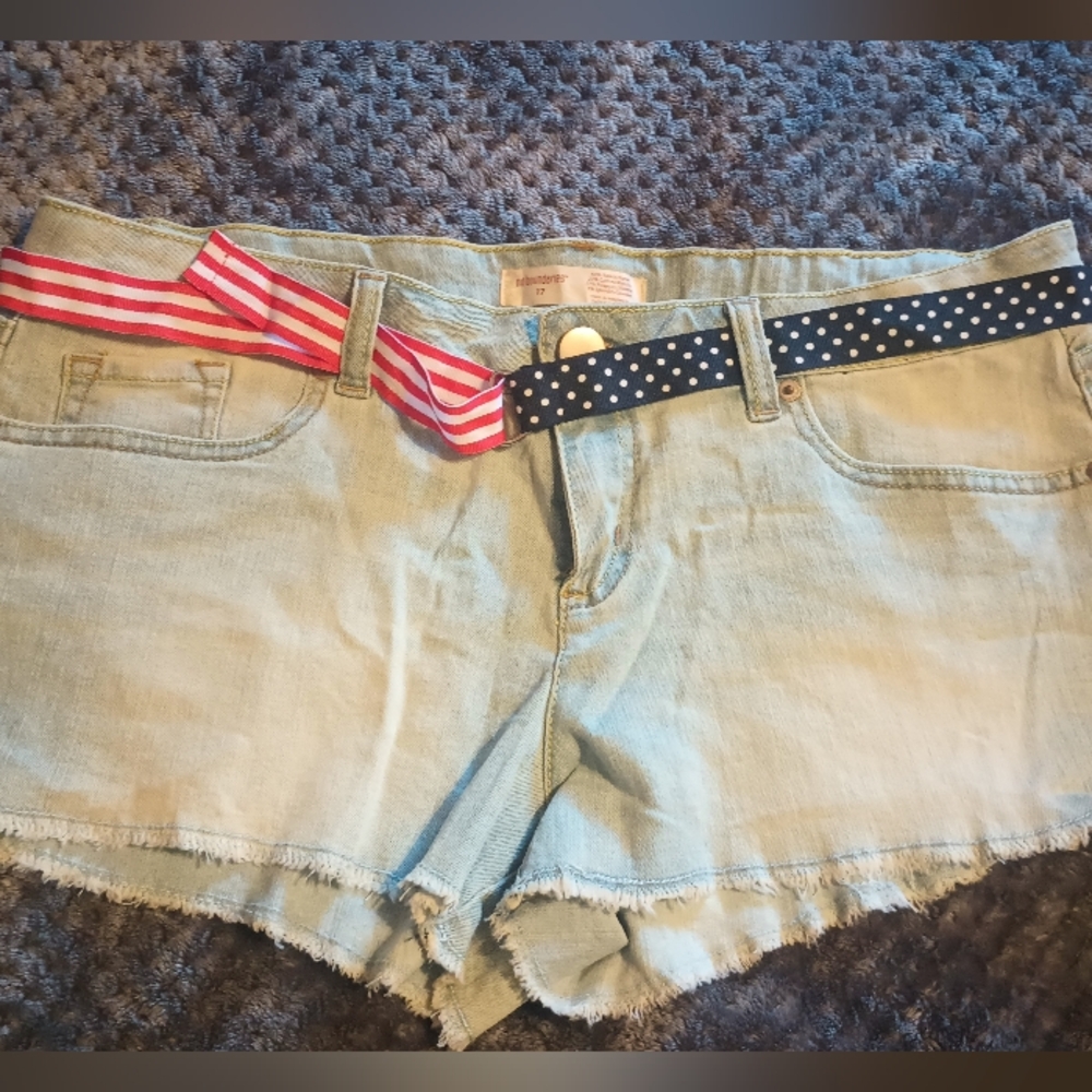 No Boundaries Cut Off Denim Shorts